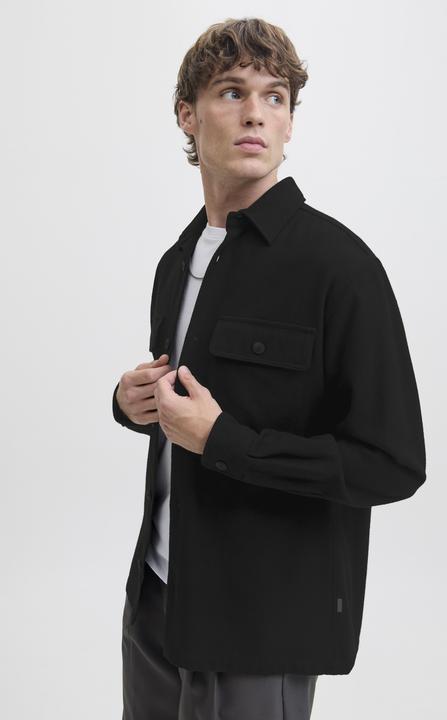 Produktbild Jack & Jones Jprrayle Melange Solid L/S Overshirt Sn (XS)