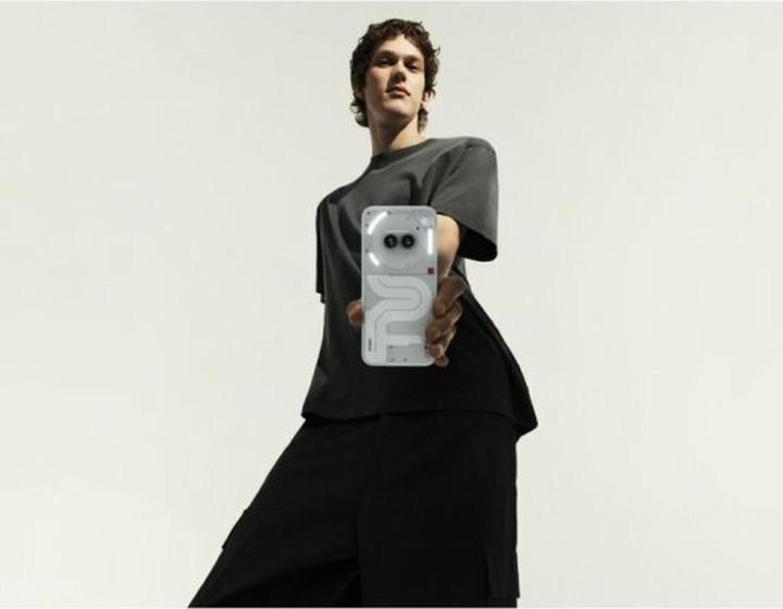 Produktbild Nothing Phone (2a) (128 GB, Weiss, 6.70", Dual SIM, 5G)