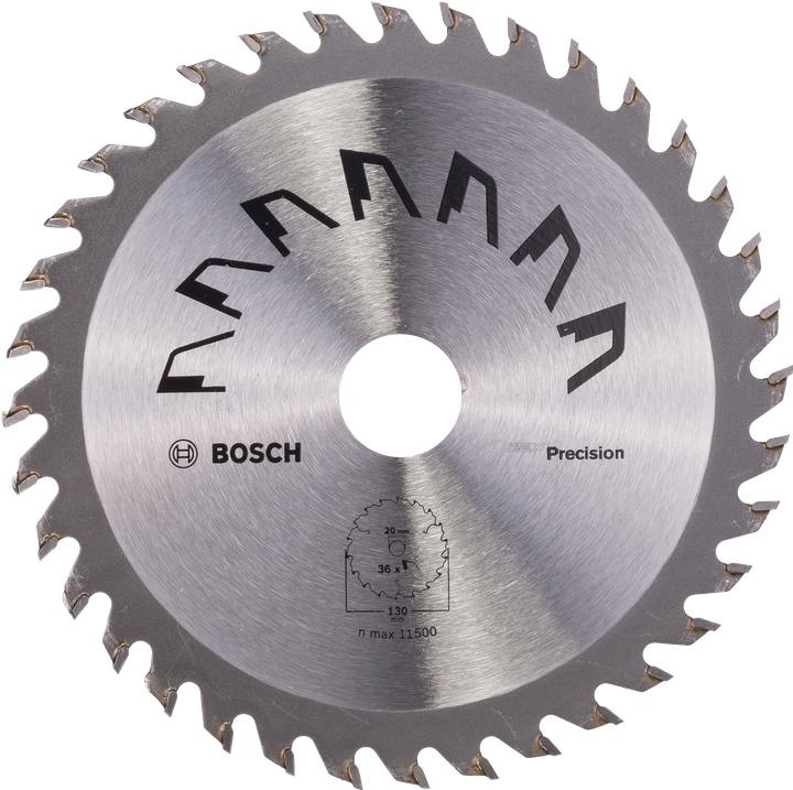 Produktbild Bosch Zubehör Kreissägeblatt PRECISION D= 130 mm Bohrung= 20 mm Z= 34