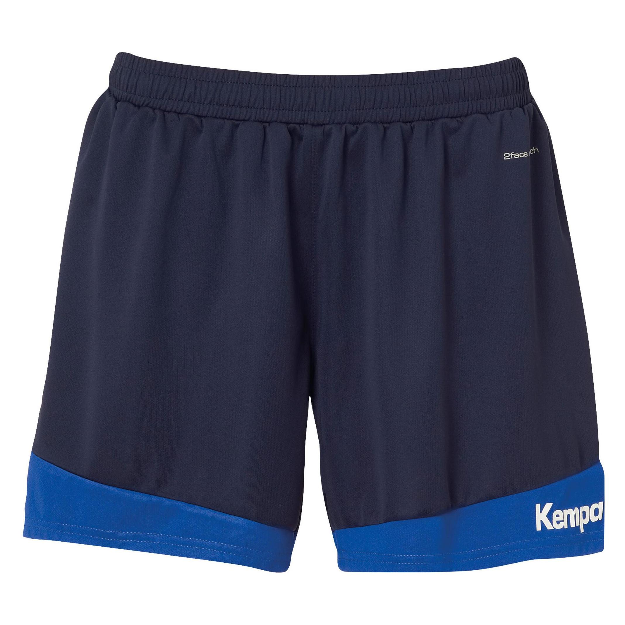 Kempa, Damen, Sporthose, Emotion 2.0 Shorts Women (Xxl), Blau