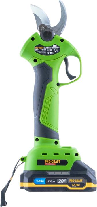 Produktbild Procraft ES28Li Akku Astschere 20 V Brushless + 1x Akku 2,0 Ah + Ladegerät + Koffer