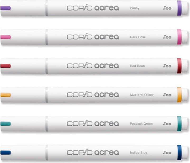 Image du produit Copic Marqueur acrea Set Deep (6x)