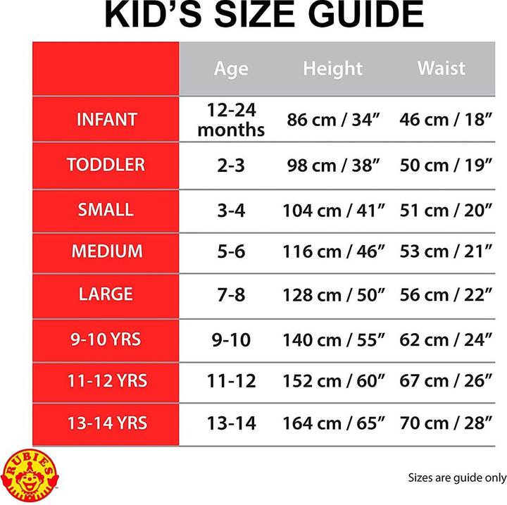 Produktbild Rubies Nemo & Dorie Kostüm Box für Kinder (104)