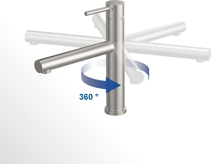 Produktbild Villeroy & Boch Como Sky Küchenarmatur, aus Edelstahl