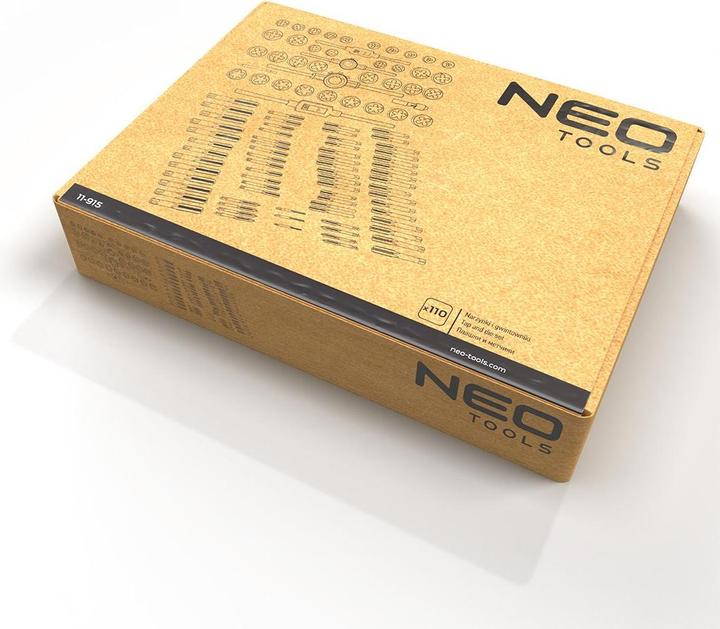 Actual product image Neo Dies and taps, 110 pcs.
