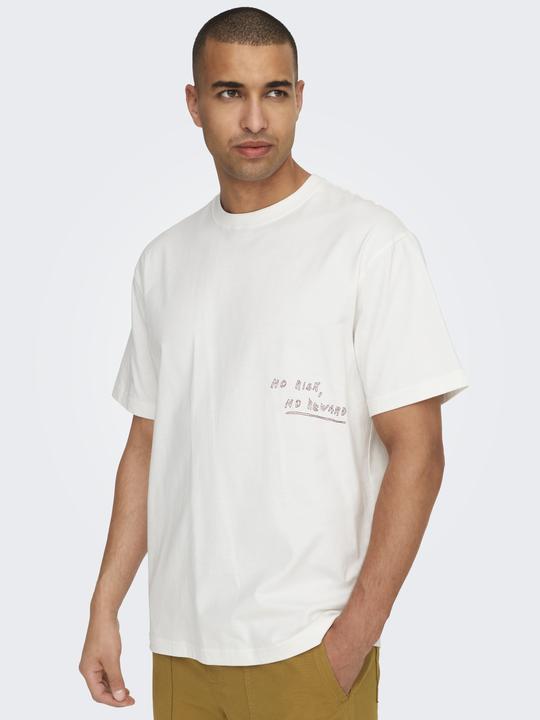 Produktbild Only & Sons Onsaaron Life Rlx Ss Tee (L)