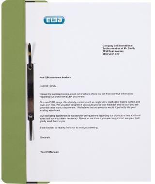 Immagine prodotto Elba Cucitrice stretta ad occhielli Smart Line in cartone manila da 250 g/m² (RC) (A4, 25 x)