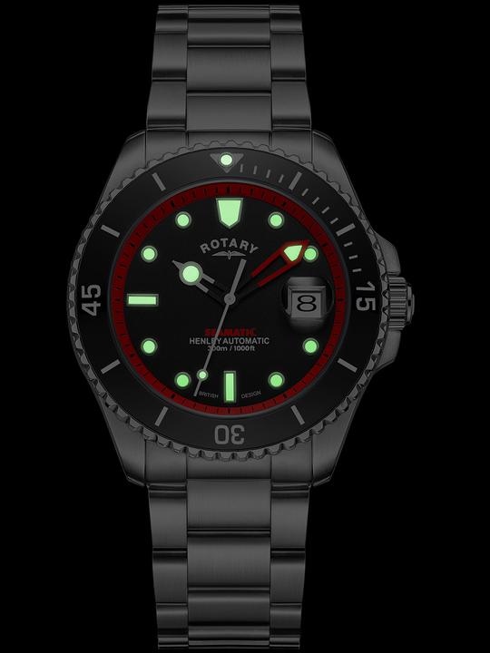 Immagine prodotto Rotary GB05430/81 Henley Seamatic Automatico 42mm 30ATM (Orologio da polso analogico, 42 mm)