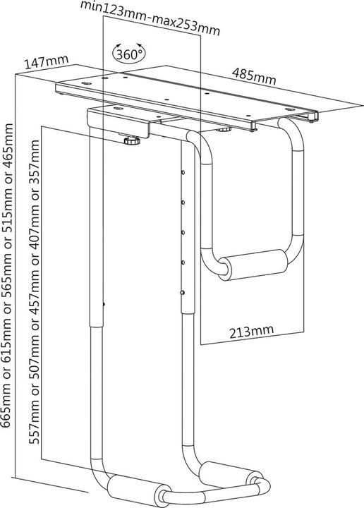 Produktbild Value PC-Halter