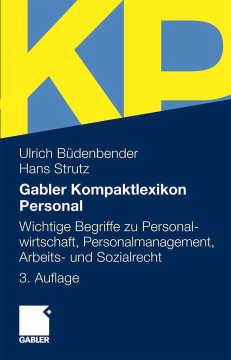 Energie-Label Kompakt-Lexikon Personal (Deutsch, Hans Strutz, Ulrich Büdenbender, 2011)
