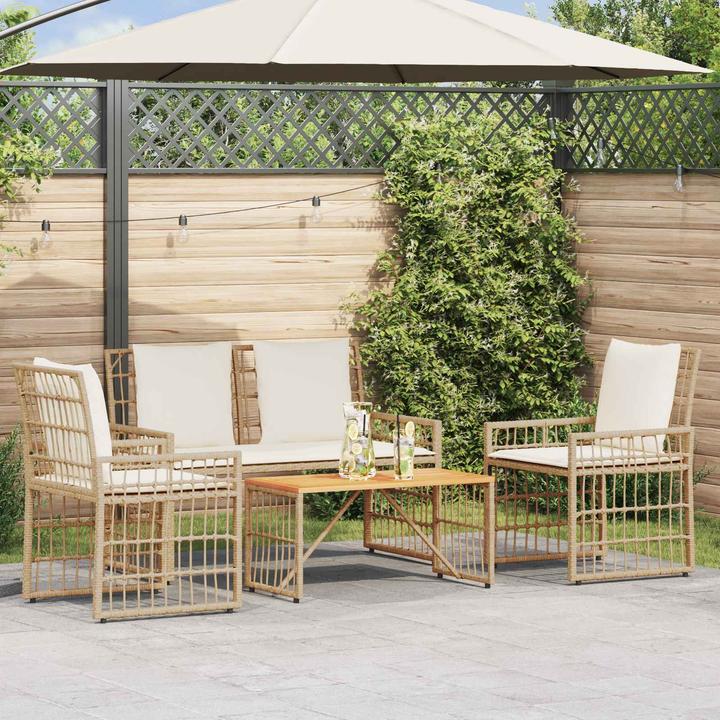 vidaXL Gartenmöbel Set