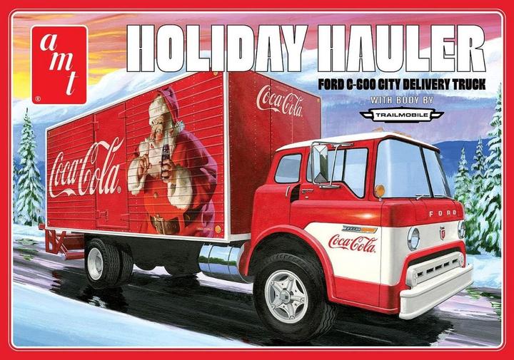 AMT 1:25 1459 Holiday Hauler Ford C600 City Delivery Truck - Amerikaanse Vrachtwagen