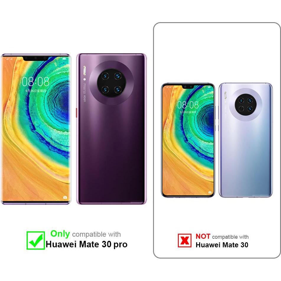 Thumbnail - Cadorabo IMD TPU Bunter Marmor Cover (Huawei Mate 30 Pro), Smartphone Hülle, Blau