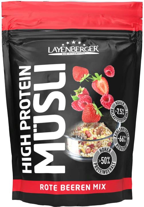 Actual product image Layenberger High protein muesli red berries mix (400 g)