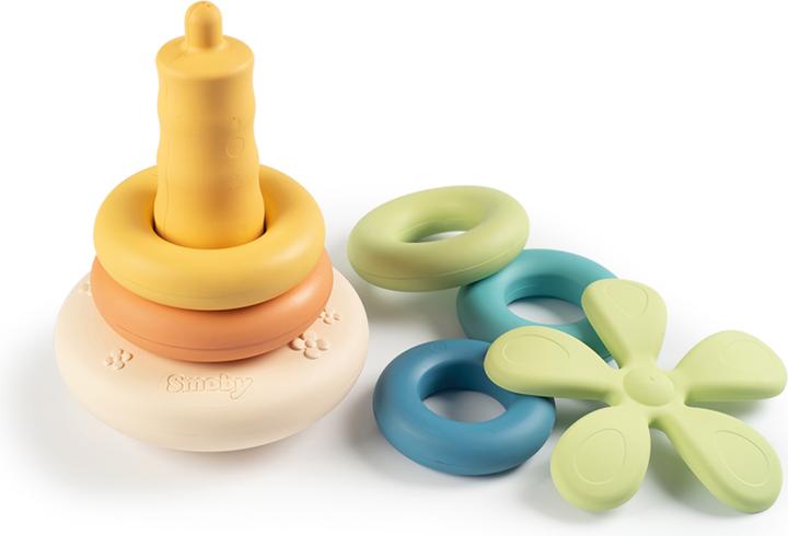Actual product image Smoby Green Roly Poly Pyramid