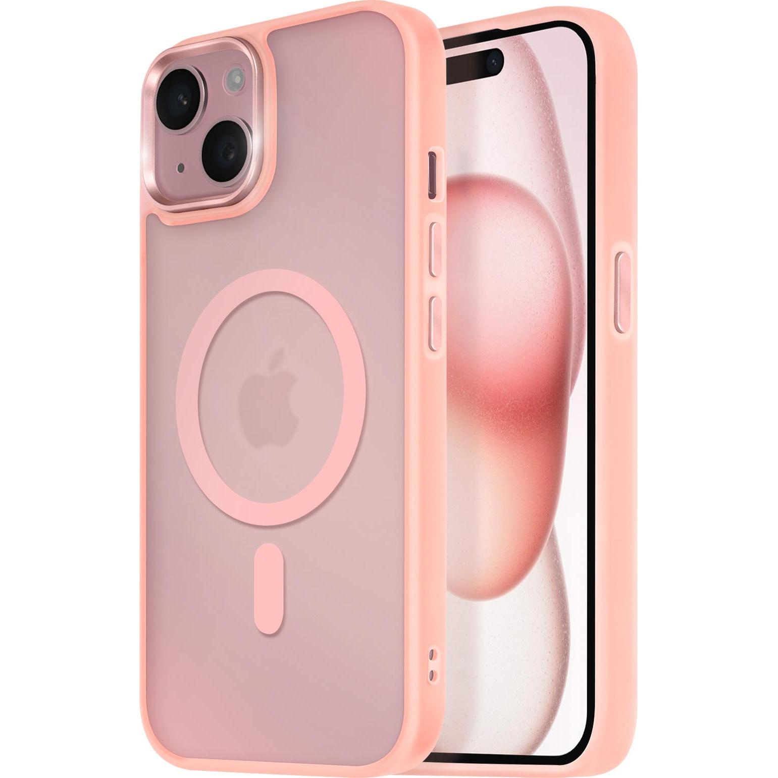 Avizar Frost Color Case (Apple iPhone 15), Smartphone Hülle, Rosa