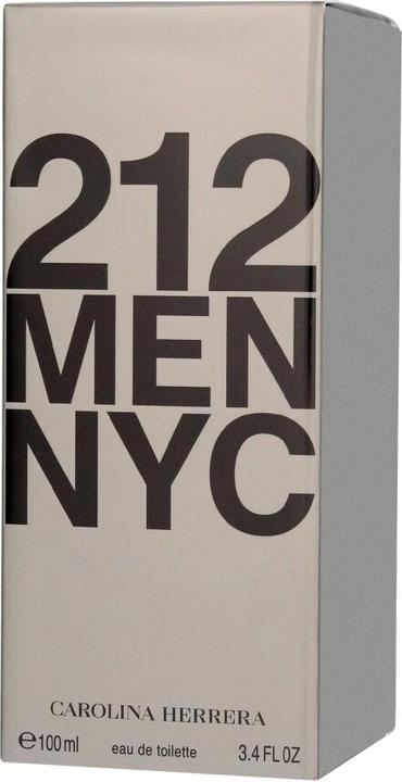 Actual product image Carolina Herrera 212 Nyc Men (Eau de toilette, 100 ml)
