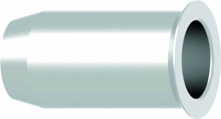 Produktbild Gesipa Blindnietmutter Nietschaft d x l 11 x 17 mm M8 Edelstahl A2 Kleinkopf 100 Stück