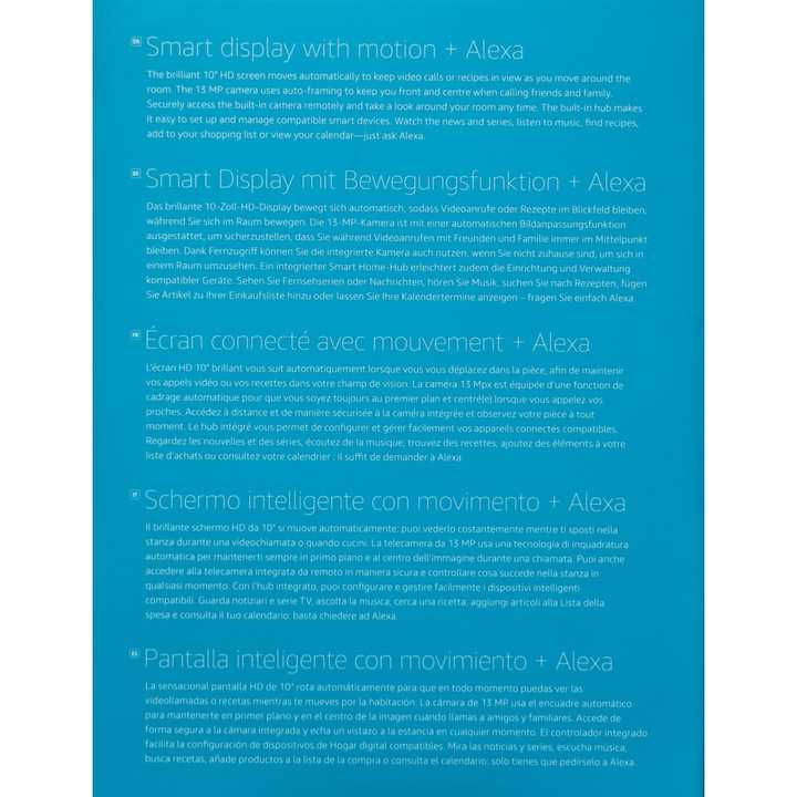 Image du produit Amazon Show 10 (Amazon Alexa)