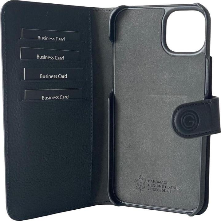 Image du produit Mike Galeli Book-Cover cuir véritable Joss black (Apple iPhone 15 Plus)