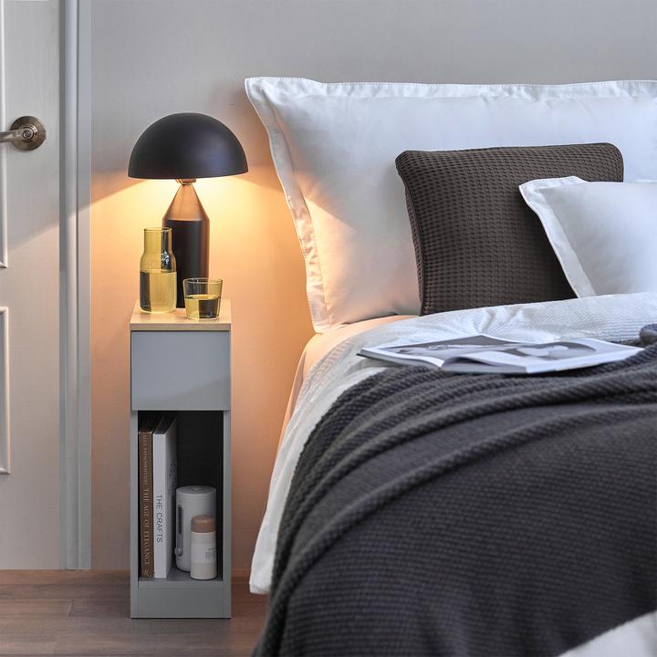 Actual product image SoBuy Bedside table with drawer (20 x 60 x 35 cm)