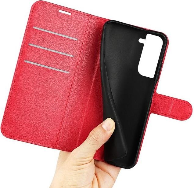 Produktbild MU Classic Litchi Leder Bookcover Series (Samsung Galaxy S23+)
