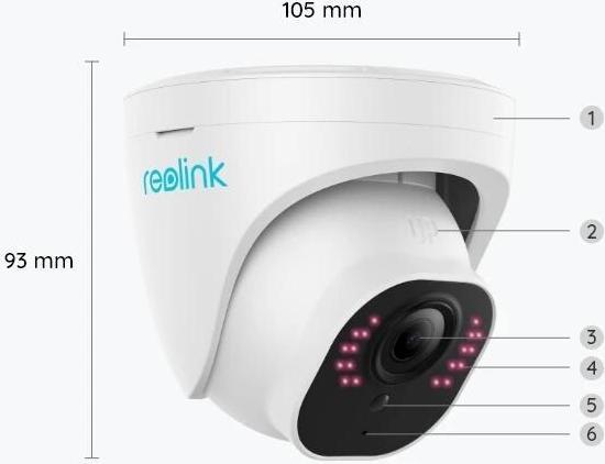 Image du produit Reolink NVS16- 8MD8 Système de sécurité 8 caméras (3840 x 2160 pixels)
