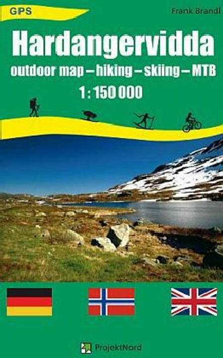 Produktbild Hardangervidda 1 : 150 000 150000 (Deutsch, 2013)