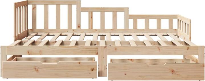 Produktbild vidaXL ausziehbares Tagesbett