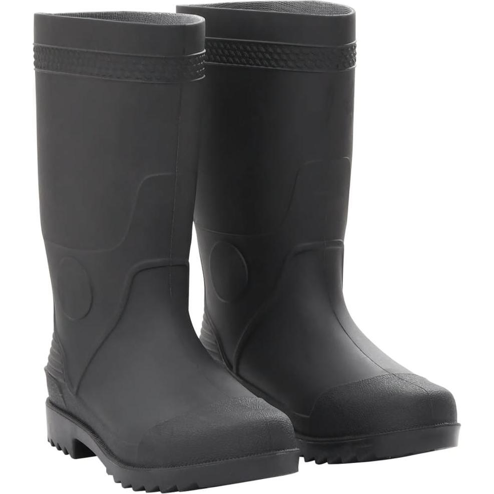 VidaXL, Herren, Gummistiefel, Gummistiefel, Schwarz, (39)
