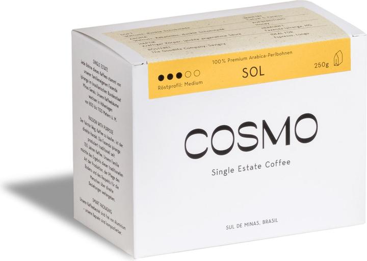 Immagine prodotto Cosmo Coffee Sol (250 g, Tostatura media)