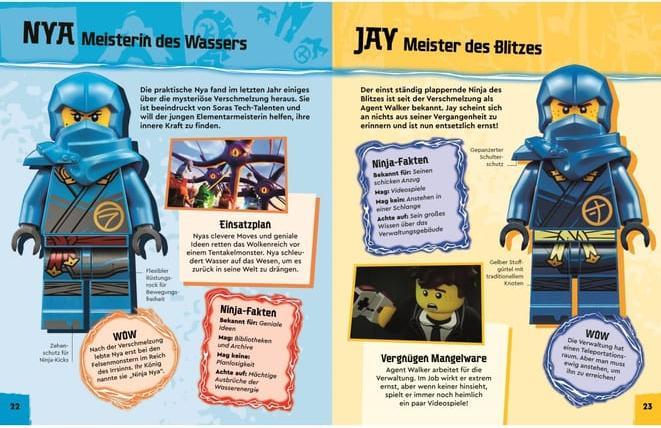 Actual product image LEGO® NINJAGO® Aufstieg der Drachen Der ultimative Ninja-Guide (German, Shari load, 2024)