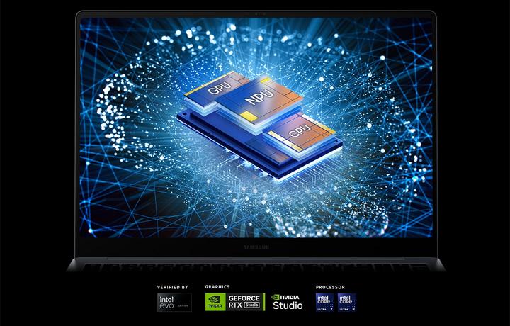 Actual product image Samsung Galaxy Book4 Ultra (16", Intel Core Ultra 7 155H, 16 GB, 512 GB, DE)