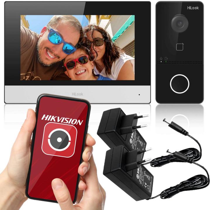 Actual product image Hikvision Zestaw wideodomofonowy IP Hilook IP-VIS-SLIM (Wi-Fi)