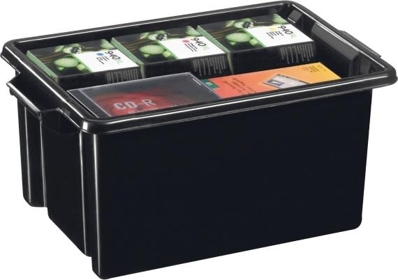 Produktbild Cep Restposten: Aufbewahrungsbox Maxi strata, 32 L, schwarz (32 l)