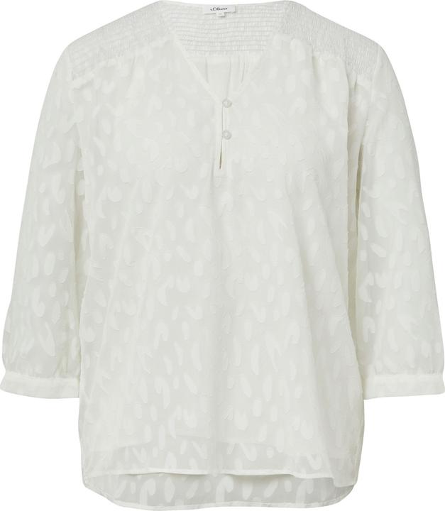 Image du produit S.Oliver Bluse Bluse aus Struktur-Chiffon im Relaxed Fit