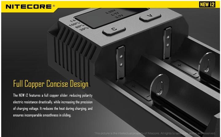 Produktbild Nitecore New i2 (1 Stk., C, D, AAAA, AAA, AA, Ladegerät ohne Akku)