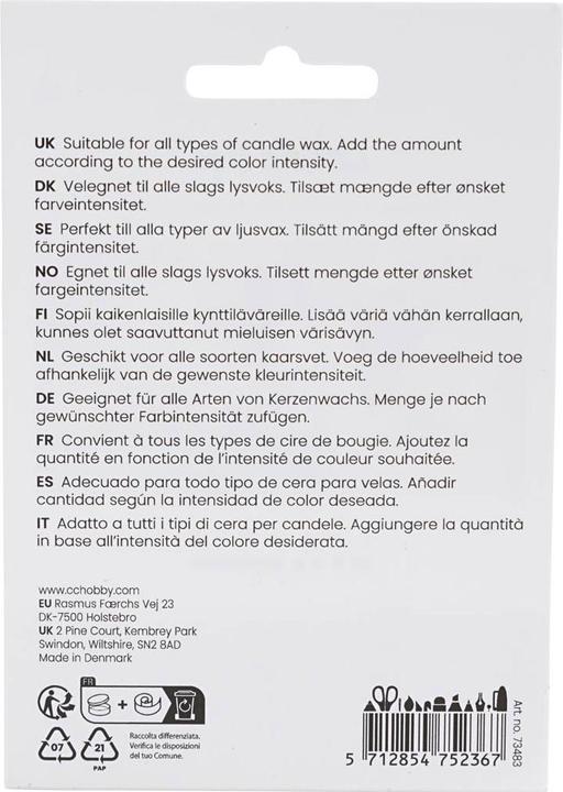 Image du produit Creativ Company Candle Dye