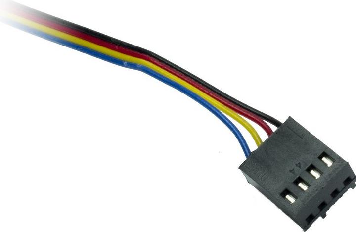 Actual product image Intertech Fan 120*120*25 IPC Fan Set 3xFan 120mm black