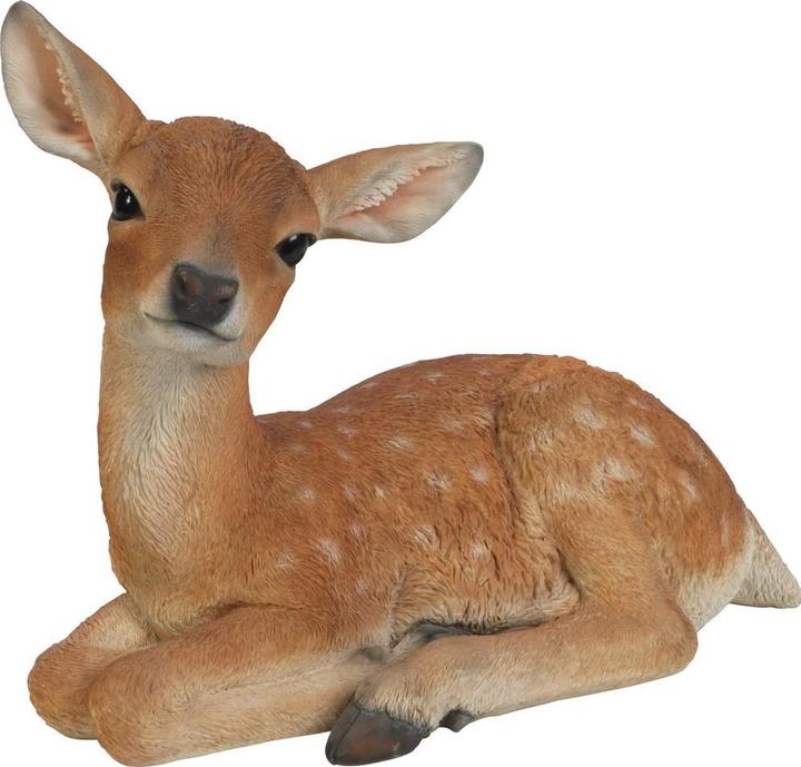 Actual product image Deer cow lying decorative figure