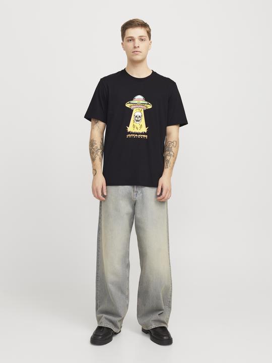 Produktbild Jack & Jones Joranatomy Skull Tee Ss Crew Neck Ln (XL)