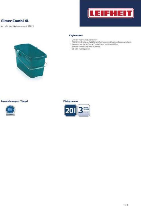 Produktbild Leifheit Combi XL (1 Stk.)