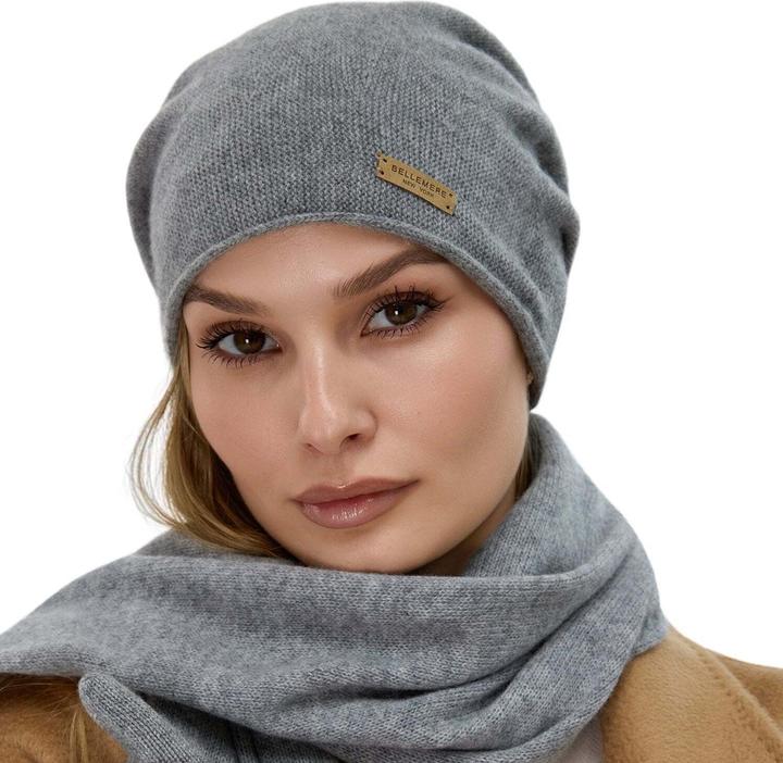 Actual product image Bellemere Hat Double Layer Cashmere Hat (One size)
