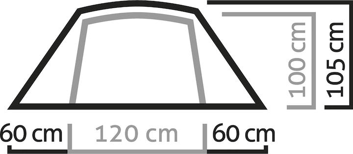 Produktbild Salewa Denali II (Kuppelzelt, 2.40 kg, 2 Personen)
