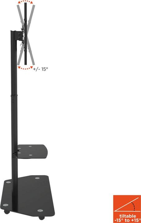 Produktbild Celexon Rollwagen Adjust-3270MP (70 kg, 32" - 70")