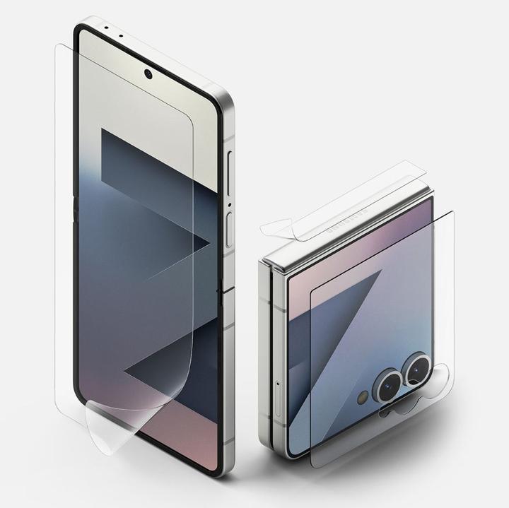 Produktbild Ringke Protector Pro 3-in-1 Schutzset für Samsung Galaxy Z Flip 7 - Transparent (Samsung Galaxy Z Flip7)