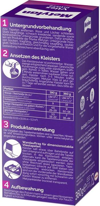 Productafbeelding Metylan Vliesbehangplaksel MPV15 360 g