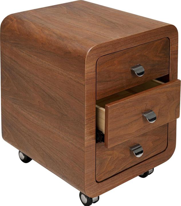 Actual product image Kare Design Rollcontainer Club Walnut