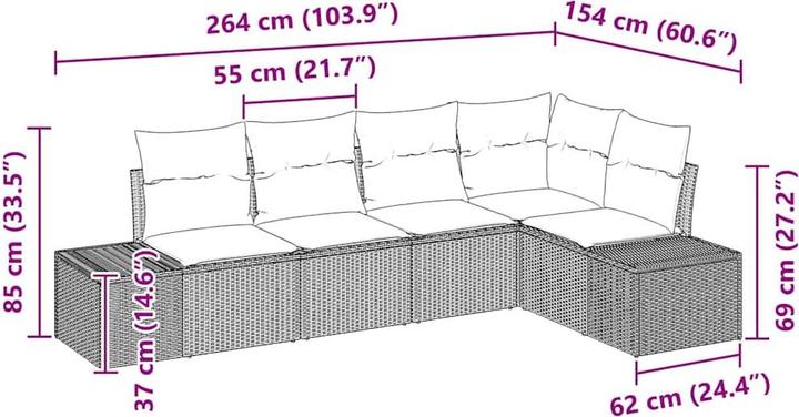 Produktbild vidaXL Amiri