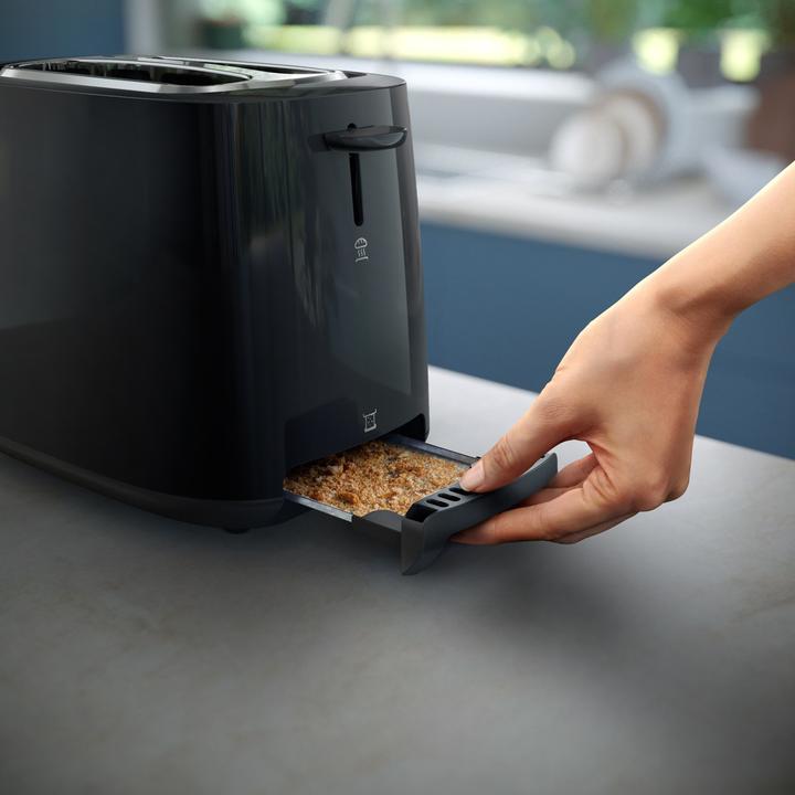 Produktbild Philips Daily Collection HD2583/90 toaster 2 slice(s) Black